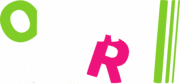 Logo "OLYMP' SPORT" (O vert, R rose) sur fond noir. Adresse "REDON" et téléphone "02 99 72 30 37". Slogan "UNE AUTRE FAÇON DE FAIRE DU SPORT". Bandes vertes.